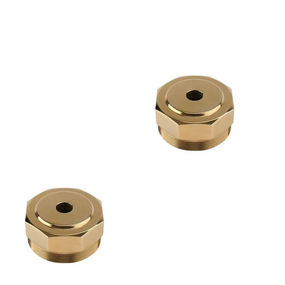 Custom Brass CNC Machining Parts Turned Milled Components