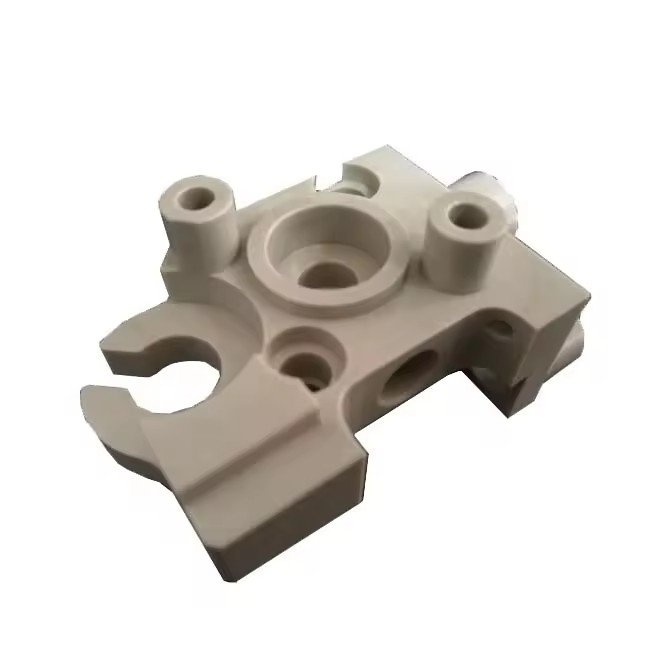 Precision PEI Ultem CNC machining process showing advanced equipment