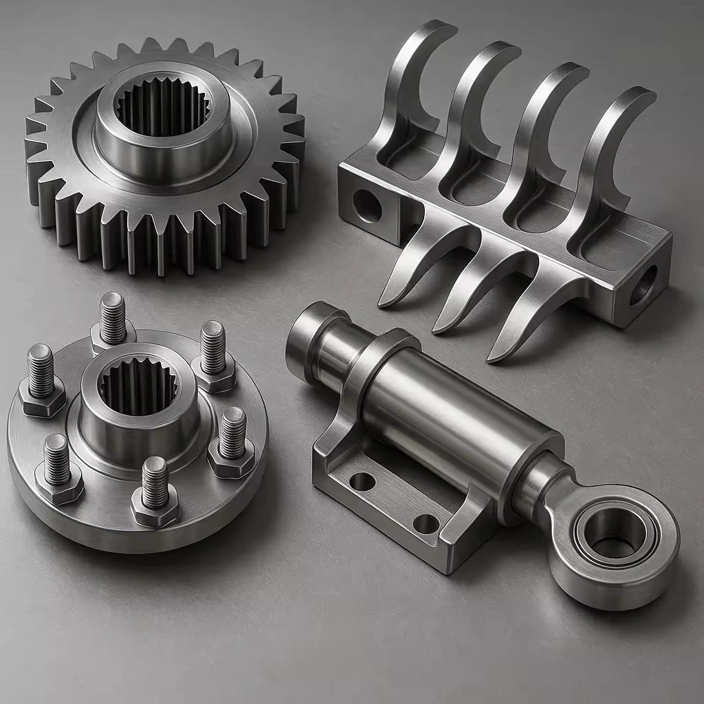 Titanium Milling CNC Machined Parts Custom Fabrication