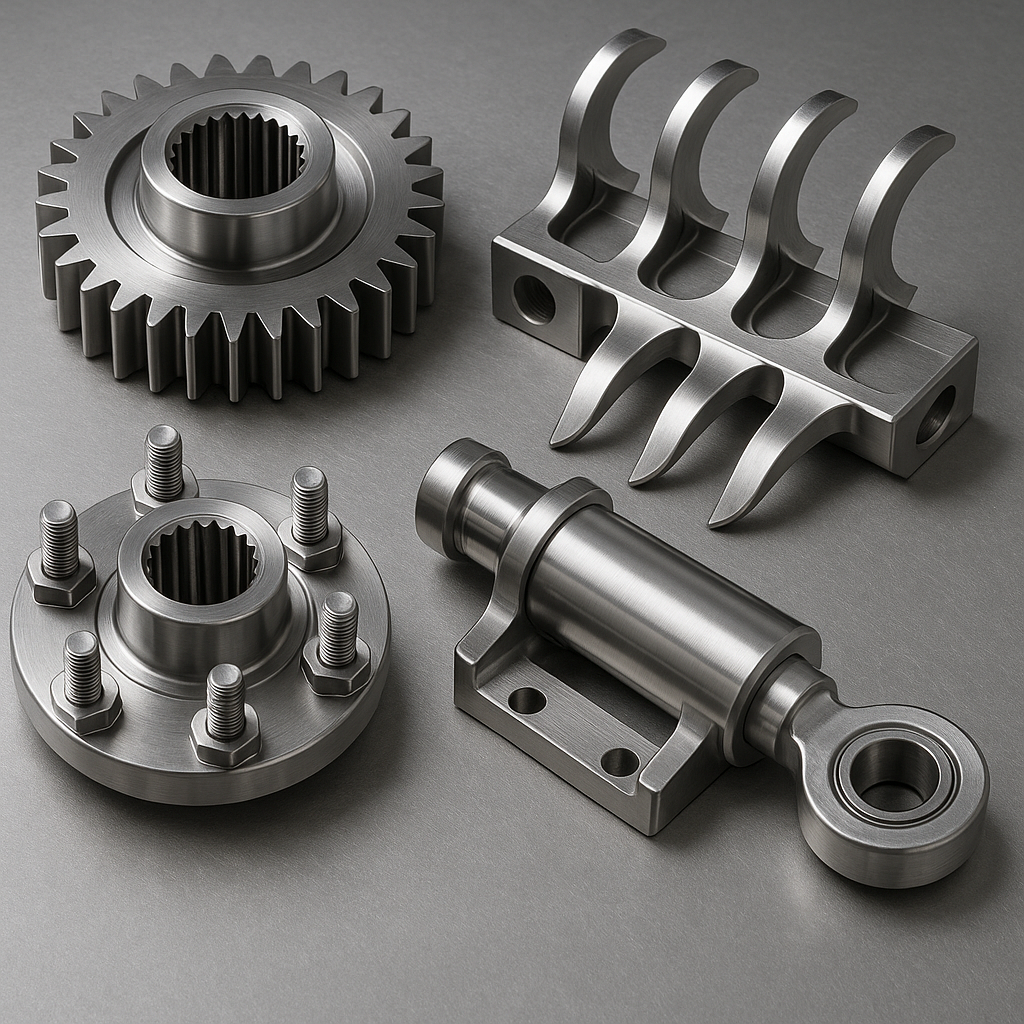 Custom aerospace disc component CNC machined