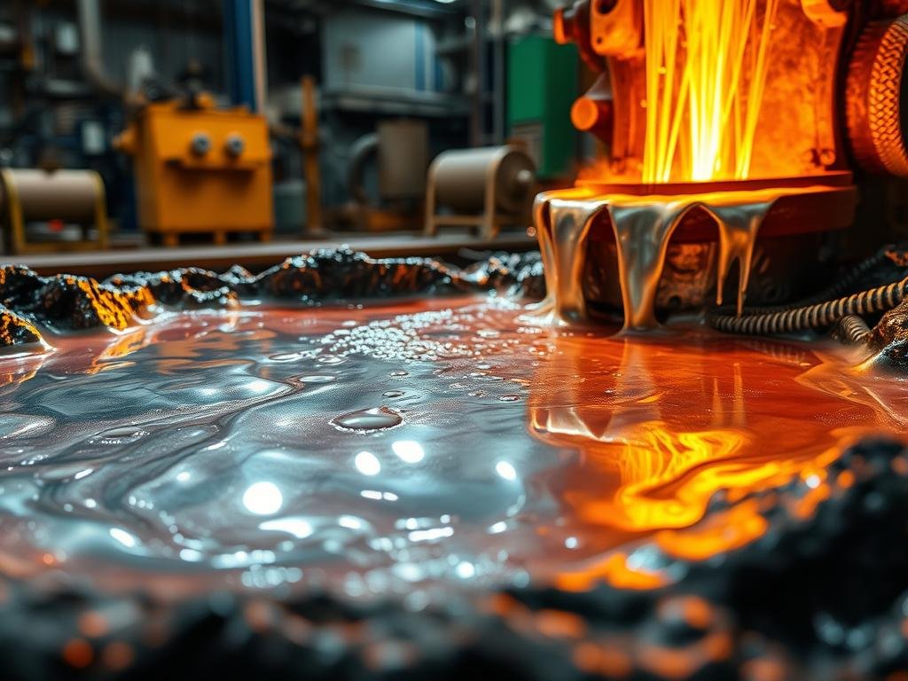 melting silver