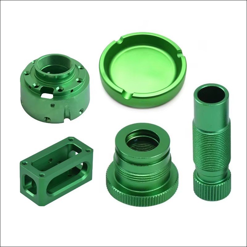 Custom CNC machined 6061-T6 aluminum anodized parts