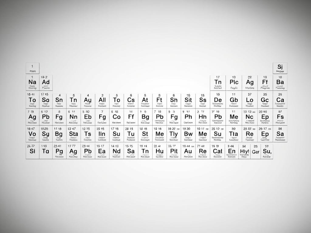 key properties periodic table