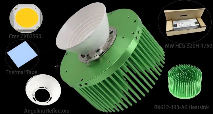 Custom Anodized Aluminum Heat Sink