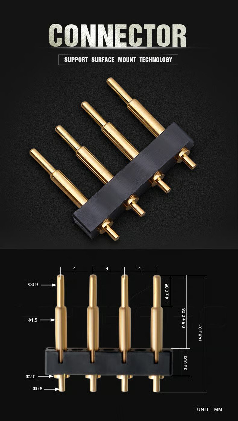 4mm Pitch Spring Pin