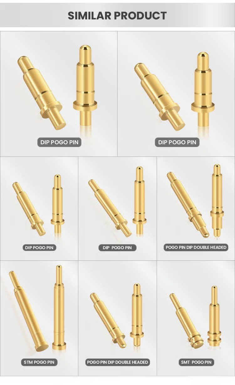 High Current Double Pogo Pin