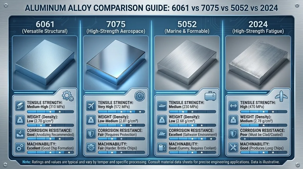 Aluminum Grade Selection Guide