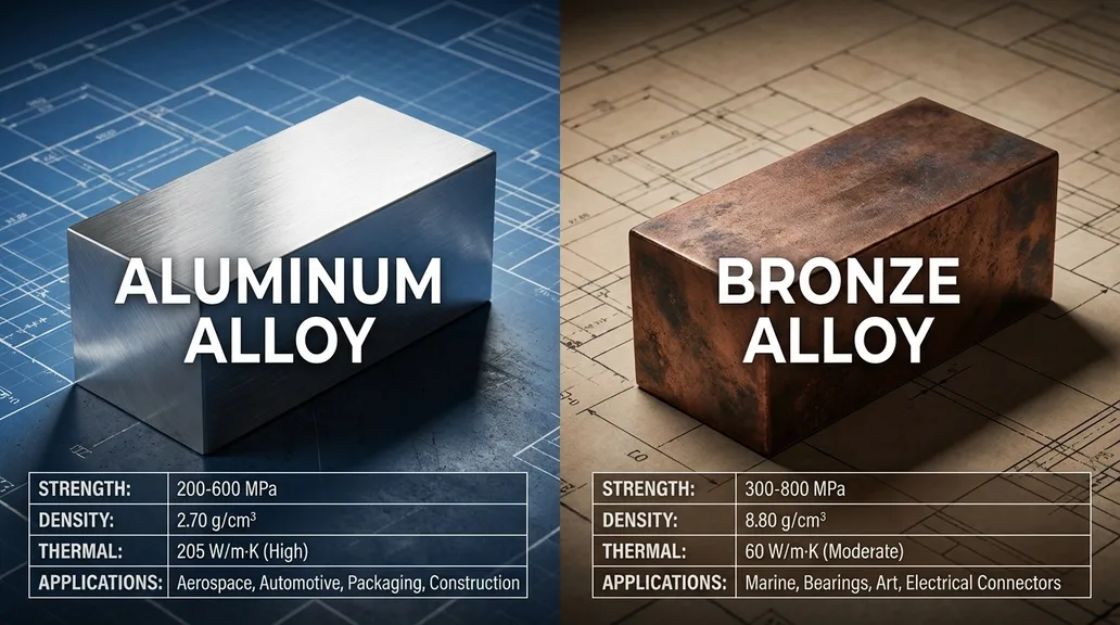 Aluminum vs Bronze