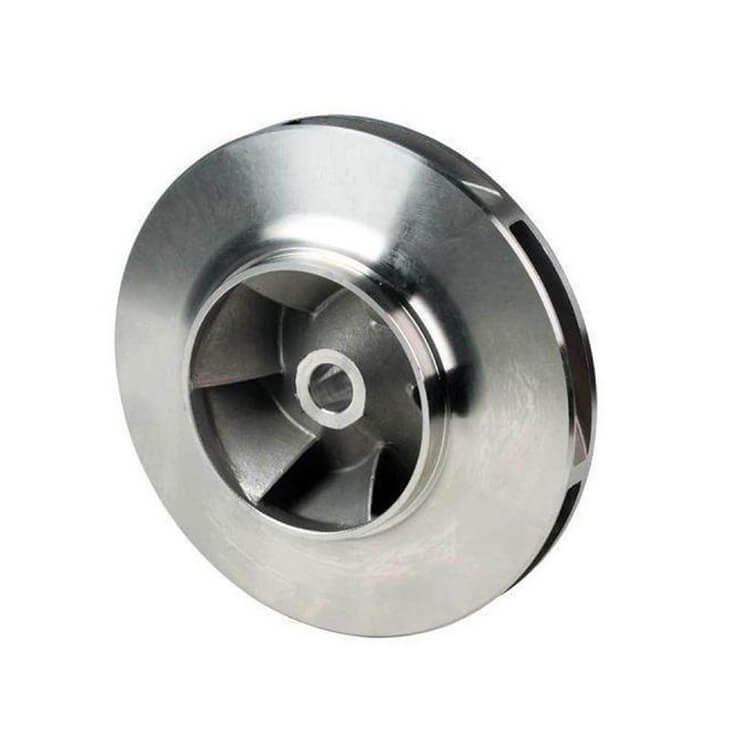 Closed Impeller Machined Part