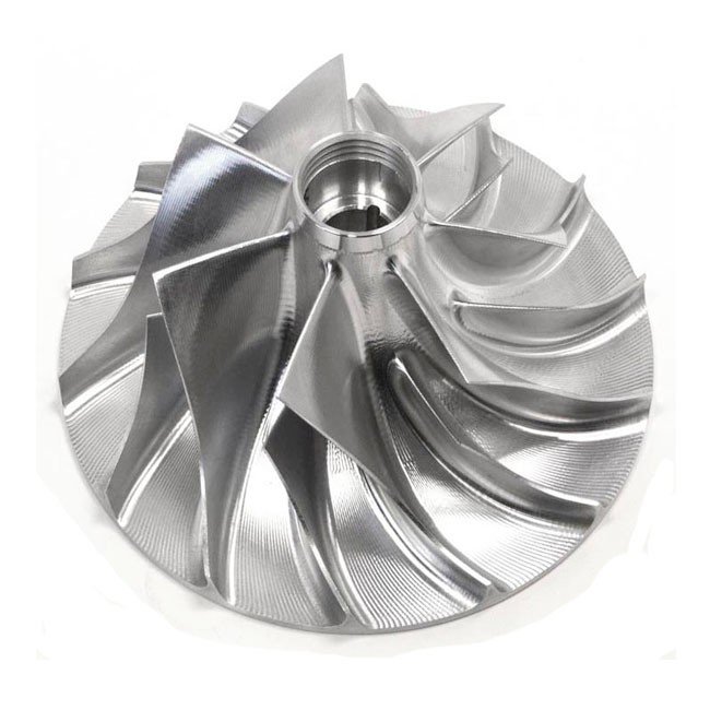 Semi-Open Impeller Machined Part